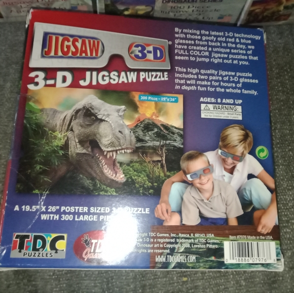 New Dinosaur Puzzle Lot - Picture 5 of 6